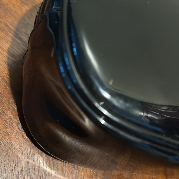 Tory Burch cosmetic case make up bag patent leather Black/gold tone Hw. NWOT - Picture 9 of 13